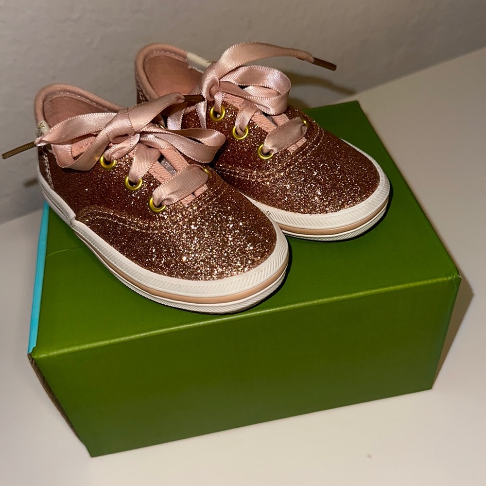 Keds x Kate Spade Rose Gold 5M Sneakers
